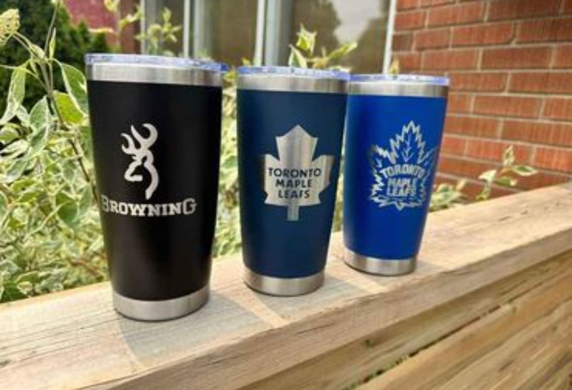 Personalize laser engraved tumbler 20z - Image 4